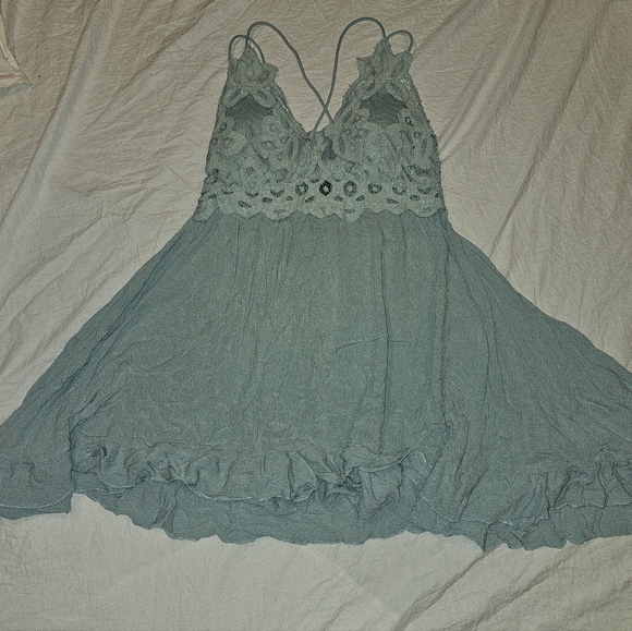 Rue21 Dresses & Skirts - Rue21 Teal Lace Sundress Womens XL